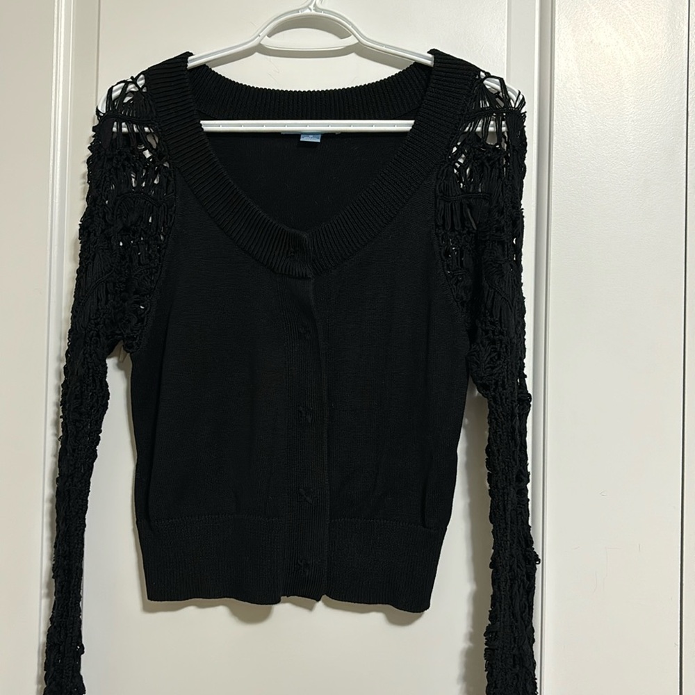 BAIA women’s black cardigan size small